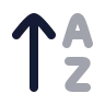 Arrow Up Az icon preview