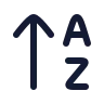 Arrow Up Az icon preview