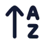Arrowupaz icon with solid rounded style