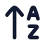 Arrowupaz icon with solid rounded style