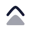 Arrowupdouble icon with bulk rounded style