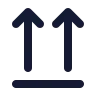 Arrow Up From Line icon preview