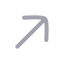 Arrowupright icon with duotone rounded style