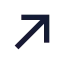 Arrowupright icon with solid sharp style