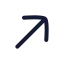 Arrowupright icon with stroke rounded style