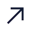 Arrowupright icon with stroke sharp style