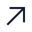 Arrowupright icon with stroke sharp style