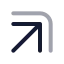 Arrowuprightstack icon with duotone standard style