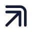 Arrowuprightstack icon with solid standard style