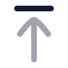 Arrow Up To Line icon preview