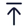 Arrow Up To Line icon preview