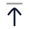 Arrow Up To Line icon preview