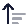 Arrow Up Wide Narrow icon preview