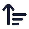 Arrow Up Wide Narrow icon preview