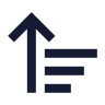 Arrow Up Wide Narrow icon preview