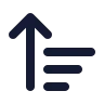 Arrow Up Wide Narrow icon preview