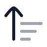 Arrow Up Wide Narrow icon preview