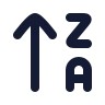 Arrow Up Z A icon preview