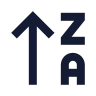 Arrow Up Z A icon preview