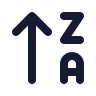 Arrow Up Z A icon preview