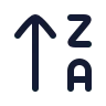 Arrow Up Z A icon preview