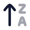 Arrow Up Za icon preview