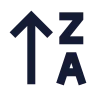 Arrow Up Za icon preview