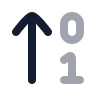 Arrow Up 01 icon preview