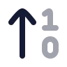 Arrow Up 10 icon preview