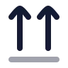 Arrows Up From Line icon preview
