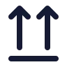 Arrows Up From Line icon preview