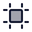 Artboard icon with duotone standard style