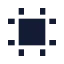 Artboard icon with solid sharp style