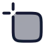 Artboardtool icon with duotone rounded style