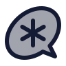 Asterisk icon preview