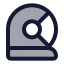 Astronaut icon with duotone rounded style
