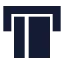 Atm icon with solid sharp style