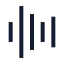 Audiolines icon with stroke sharp style