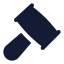 Audit icon with solid standard style