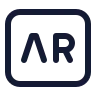 Augmented Reality Ar icon preview