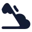 Avalanche icon with solid rounded style