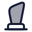 Award icon with duotone rounded style