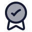 Award icon with duotone rounded style
