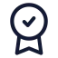 Award icon with stroke standard style