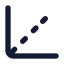 Axis 3 D icon with solid standard style