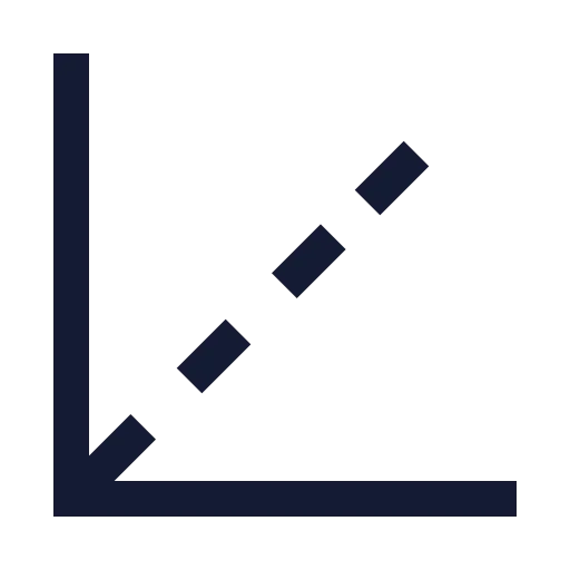 Axis 3 D Icon in Stroke Sharp style