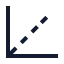 Axis 3 D icon with stroke sharp style