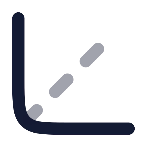 Axis 3 D Icon in Bulk Rounded style