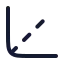 Axis 3 D icon with duotone rounded style