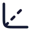 Axis 3 D icon with solid rounded style